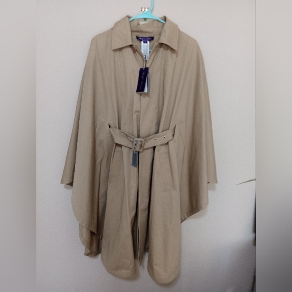 Ralph Lauren Hooded Poncho size S